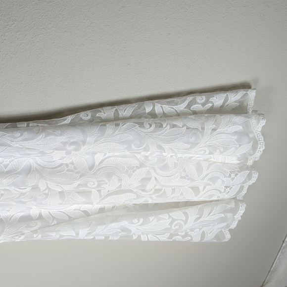 Show Me Your Mumu Claire Cut Out Dress Women's Small White Lace Midi Dre… - Picture 3 of 12